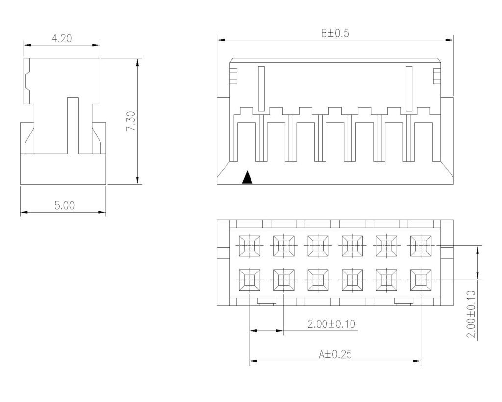 Housing, Disconnectable Double Row P9069H – Protectron