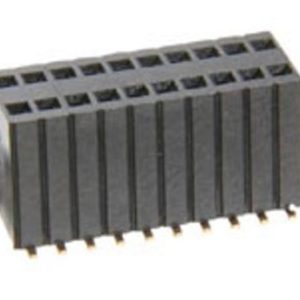1.27x2.54mm Pitch Female Header Double Row Surface Mount 5.8mm Base