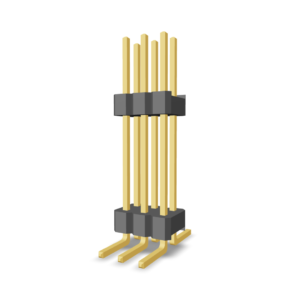 2.54mm Pitch Pin Header Basic Stack Type Surface Mount Type (P910C-XX931-1A)