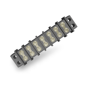 Typical Assembly of 15A Terminal Block, Screw Type Double Row(P8047-50-1FXX)
