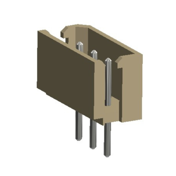 Wafer Shrouded, Round Type Pins (Straight) (P9060S29-19-X)