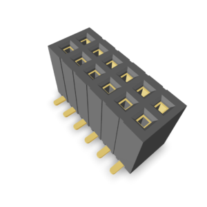 0.8mm Pitch Pin Header Surface Mount, Double Row (P9457-XXX-21)