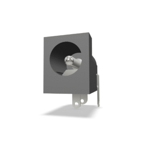 Ø2.0mm DC Power Jack (Locking Option), Right Angle (PDCJ01-01)