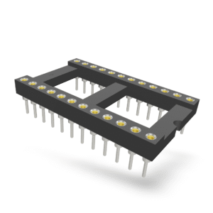 IC Socket Dual-In-Line 0.6" Pitch Open Frame(P8056-XX-XX)