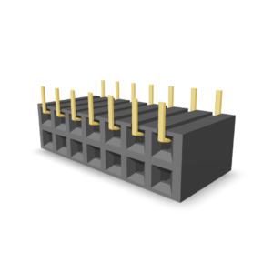 2.54x7.87mm Pitch Header Side Entry Double Row (Right Angle) (P9410-XX-2X)