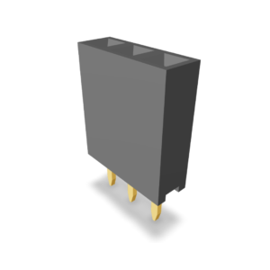 2.00mm Pitch Female Header Single Row (Straight) Profile:4.00mm & 4.3mm(P9411AXX-XX)