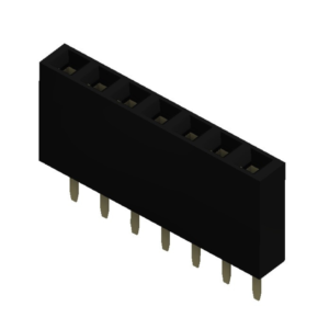 1.0mm Pitch Pin Female Header Single Row (Straight) (P9441-XXX121)