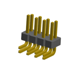 Pin Header, Double Row (Right Angle) (P9114XXX-XX-1)