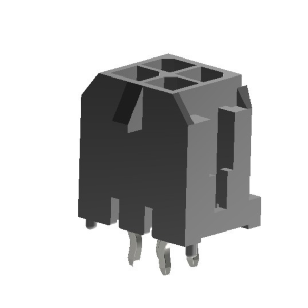 Header, Double Row with Pegs (Straight) (P9066S20-1X-X)