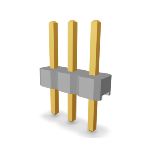 Pin Header, Single Row (Straight) (P9111AXX-X-1)