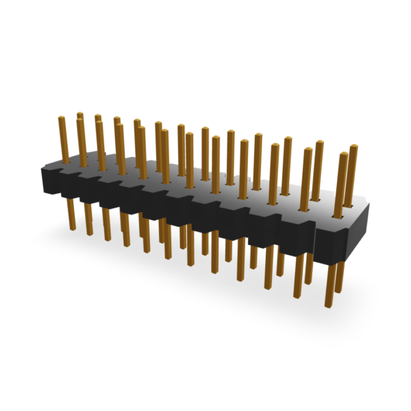 1.0mm Pitch Pin Header Double Row Straight (P9143-XXX66-1)
