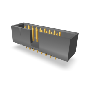 1.27x1.27mm Box Header, Dual Row (Straight) (P9633SXXX-35-1)