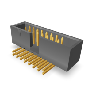 1.27x1.27mm Pitch Box Header for IDC