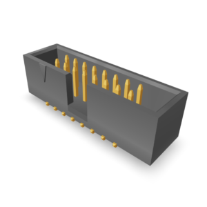 1.27x1.27 Pitch Box Header Double Row Surface Mount (P9635SXXX-35-XA)