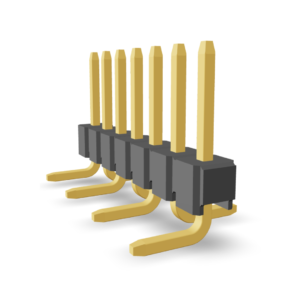 1.27x1.27mm Pitch Pin Header Surface Mount Single Row (P9136HXXX27-1)