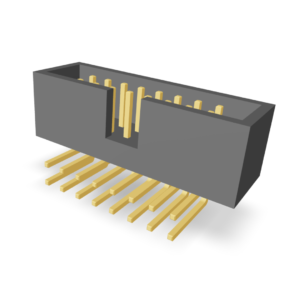 2.00mm Pitch Box Header Double Row (Right Angle) (P9614-XX-88-1)