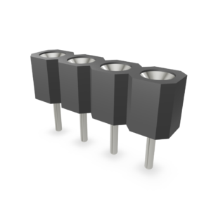2.54mm Pitch Female Headers Single Row (Straight)(P9305-XX-41-1)