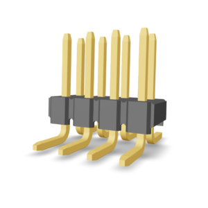 2.54mm Pitch Pin Header Surface Mount Double Row (P9105-XX-11-1)