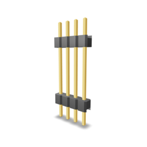 2.54mm Pitch Pin Header Basic Stack Type Single Row (straight) (P9109-XXI21-1)