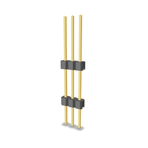 2.00mm Pitch Pin Header Basic Stack Type Single Row (Straight) (P9119-XXM17-1)