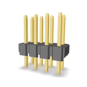 2.00mm Pitch Pin Header Dual Row (Straight) (P9113-XX-X-1)