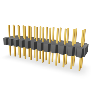 1.0mm Pitch Pin Header Double Row Straight (P9143-XXX66-1)