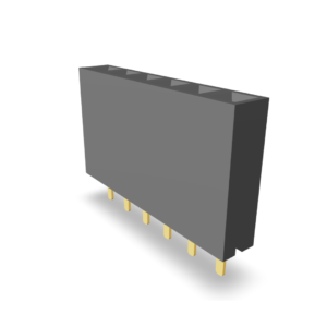 2.54mm Pitch Female Header Single Row (Straight) (P9401AXX121)