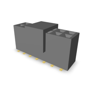 Female Header 2.54mm Pitch SMT Double Row (P9405CXX-21AX)