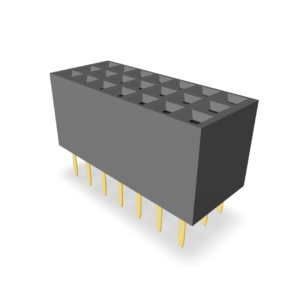 2.54mm Pitch Female Header Triple Row Elevated Type (P940TXXX-21)
