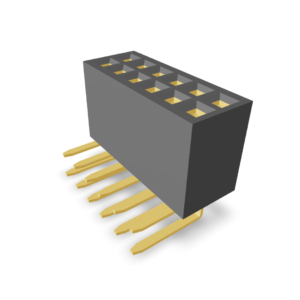 130 pin connector 2.54 x 7.87mm pitch(P9410-130128)