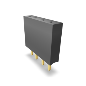 2.54mm Pitch Female Header Single Row (Straight) (P9401IXX121)