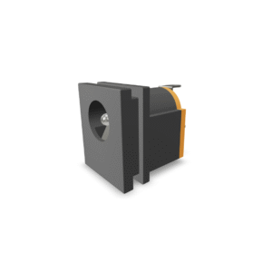 Ø2.0mm DC Power Jack Square Body Straight (PDCJ08-01)