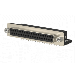 D-Sub Female, PCB Right Angle Type (Stamp Contact) Without Peg(P7032FAXX-01-5)