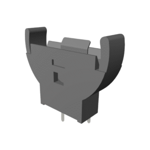 Coin Battery Holder, Vertical Mount(PBATH1-20-19)