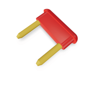 Shorting Link 1mm Insulated(P8005-1X-1X-1)