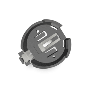 Coin Battery Holder, Horizontal Mount (PBATH11-20-19)