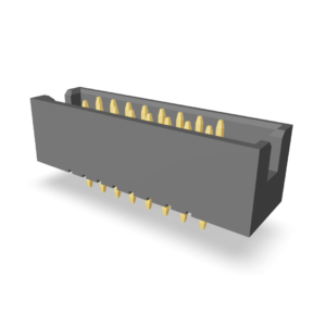 1.27x1.27mm Pitch Box Header Double Row (Straight Angle) (P9633-XXX-35-1)