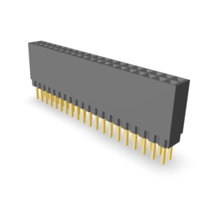 2.54mm Pitch Female Header Double Row Elevated Type (P941D0XXX21)