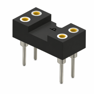 Dual-In-Line IC Socket 0.3" Pitch Open Frame, 4 Pins (P8053-XX-XX)